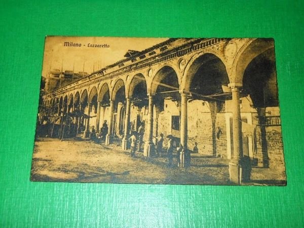 Cartolina Milano - Lazzaretto 1920 ca