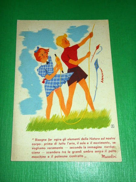 Cartolina - Federazione Nazionale Lotta contro la Tubercolosi 1940