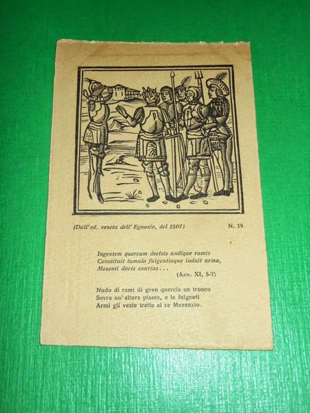 Cartolina Commemorativa - Bimillenario Virgiliano 1930 | Immagine principale