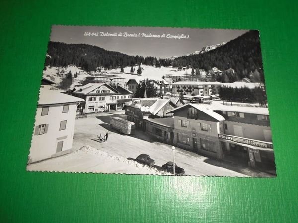 Cartolina Dolomiti di Brenta - Madonna di Campiglio - Scorcio …