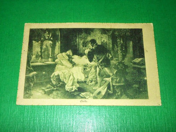Cartolina Teatro William Shakespeare - Otello 1919