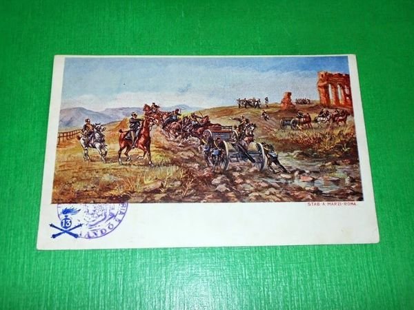 Cartolina Militaria - 13° Reggimento Fanteria 1910 ca | Immagine principale