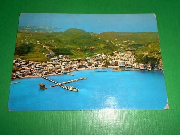 Cartolina Lacco Ameno - Panorama dall'aereo 1971