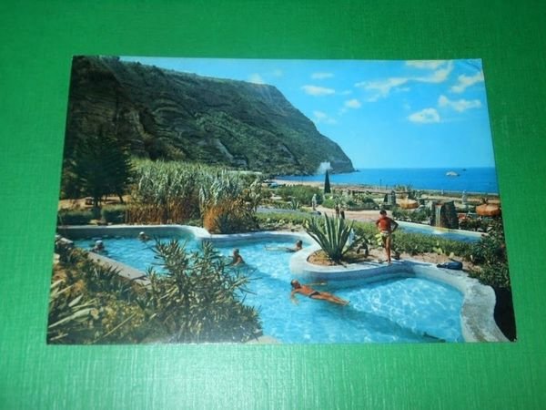 Cartolina Ischia Forio - L' Isola Verde - Giardino Terme …