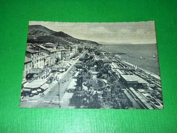 Cartolina Varazze -- Corso Matteotti 1950 ca. | Immagine Gallery 1