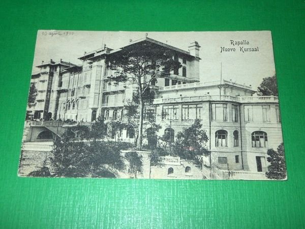Cartolina Rapallo - Nuovo Kursaal 1915 ca.