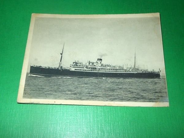Cartolina Navigazione Italia Flotte Riunite ( Genova ) - Nave …