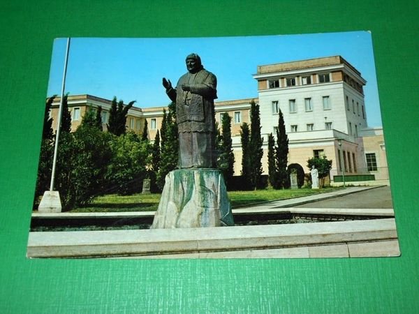 Cartolina Santuario di Pompei - Particolare 1969.