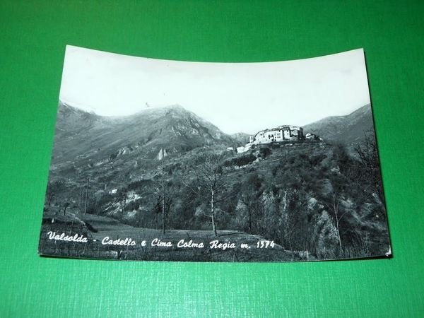 Cartolina Valsolda - Castello e Cima Colma Regia 1959.