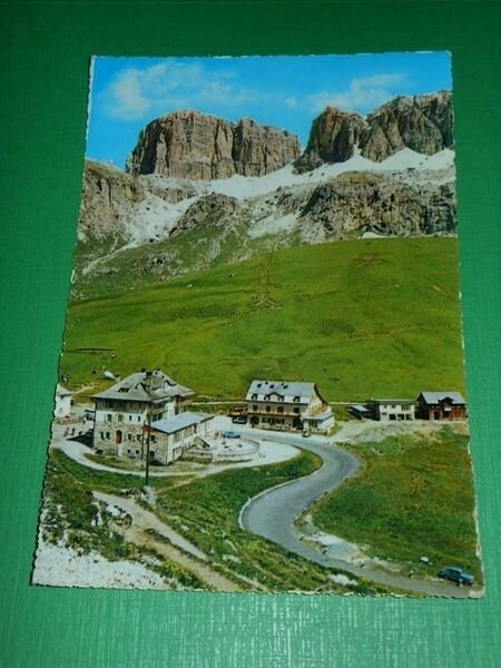 Cartolina Passo Pordoi - Sasso Pordoi - Scorcio panoramico 1965. | Immagine Gallery 1