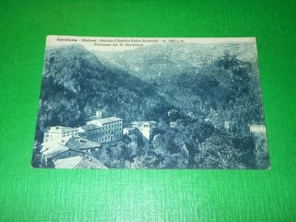 Cartolina Serrabassa - Abetone - Panorama dal M. Serrabassa 1920 …