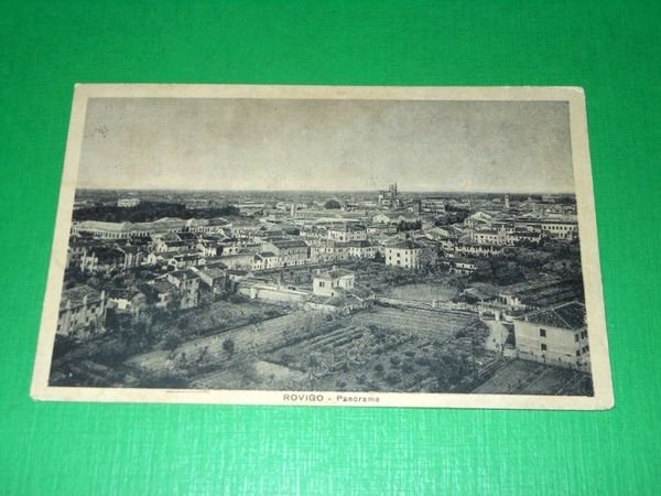 Cartolina Rovigo - Panorama 1949