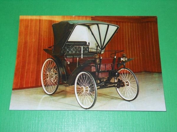 Cartolina Torino - Museo dell' Automobile - Peugeot 1894