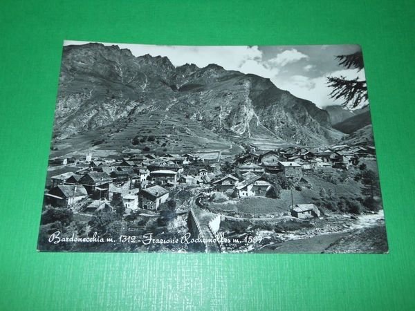 Cartolina Bardonecchia - Frazione Rochemolles - Panorama 1960 ca