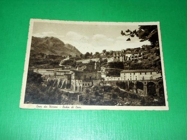 Cartolina Cava de' Tirreni ( Salerno ) - Badia di …