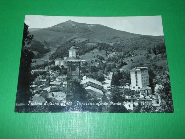 Cartolina Frabosa Soprana - Panorama sfondo M. Moro 1964. | Immagine principale