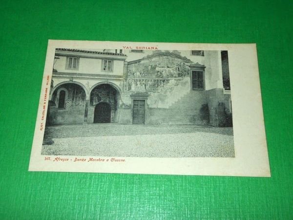 Cartolina Val Seriana - Afresco - Danza Macabra a Clusone … | Immagine principale