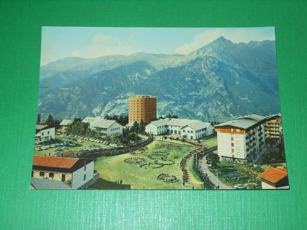 Cartolina Sauze d' Oulx - Colonia Montana FIAT "Tina Nasi …