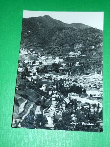 Cartolina Asso ( Como ) - Panorama 1952.