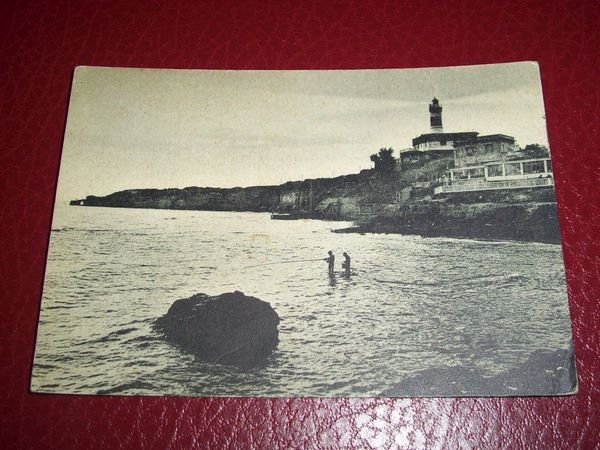 Cartolina Anzio - Arco Muto e Faro 1959