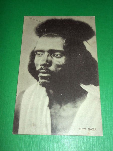 Cartolina Colonie Costumi Eritrea - Tipo Baza 1920 ca. | Immagine Gallery 1