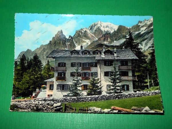 Cartolina Valle d' Aosta - Courmayeur - Planpincieux - Hotel …