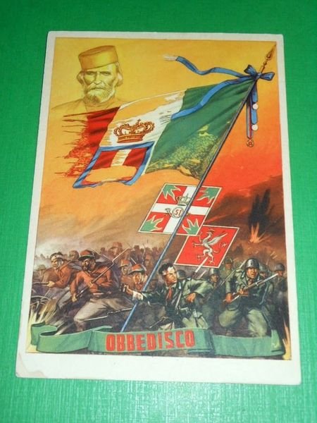 Cartolina Militaria 51° Reggimento Fanteria ALPI - Cacciatori delle Alpi …