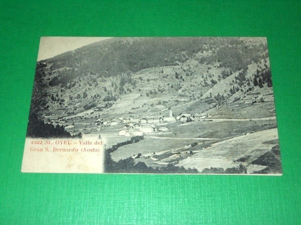 Cartolina St. Oyeu - Valle del Gran S. Bernardo ( …