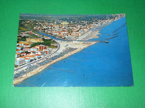 Cartolina Bellaria - Igea Marina - Veduta aerea 1971.