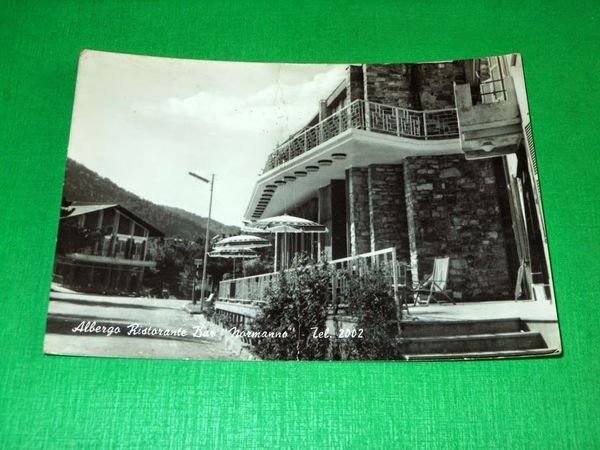 Cartolina Passo Brallo - Albergo Ristorante Normanno 1955 ca.