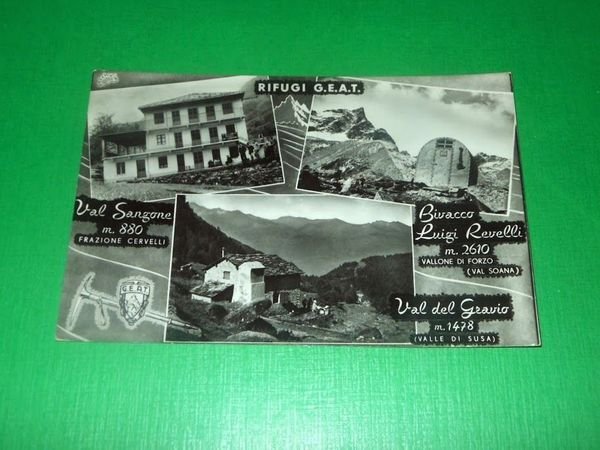 Cartolina Rifugi - Val Sangone - Cervelli - Val del …