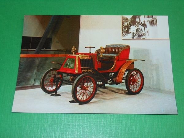 Cartolina Torino - Museo dell' Automobile - Renault 1899.
