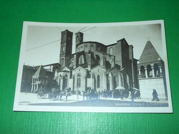 Cartolina Bologna - Chiesa di S. Francesco 1925 ca.