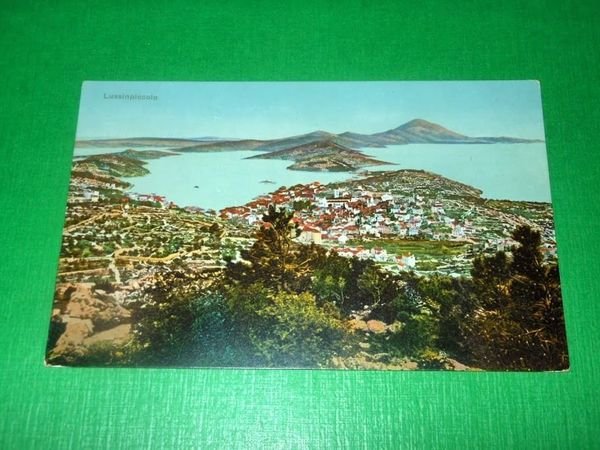 Cartolina Croatia Lussinpiccolo - Panorama 1920 ca #1.