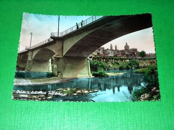 Cartolina Ovada - Sulle rive dell' Orba 1955 ca.