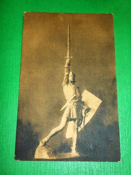 Cartolina Legnano - Monumento alla Grande Battaglia 1920 ca.