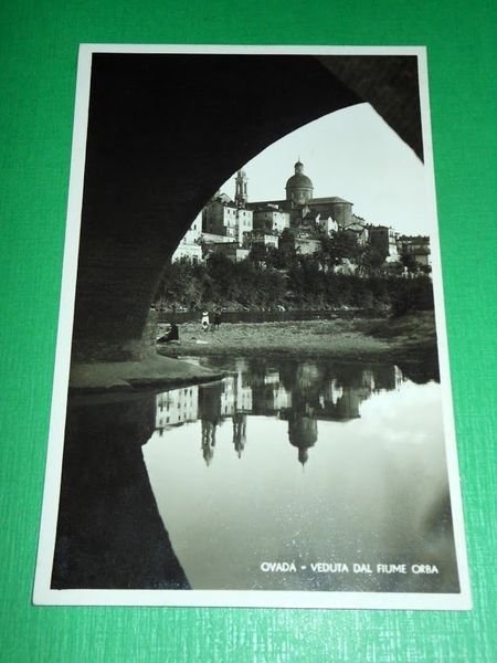 Cartolina Ovada ( Alessandria ) - Panorama dal fiume Orba …