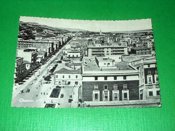 Cartolina Pescara - Panorama 1954