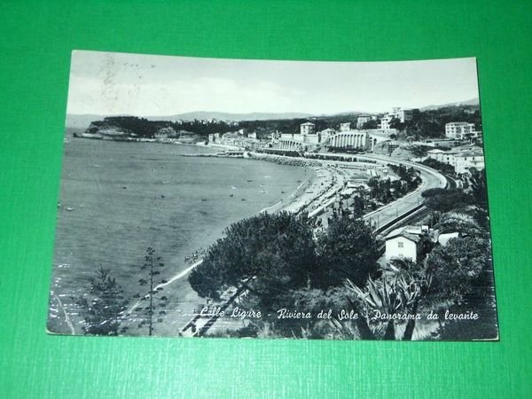 Cartolina Celle Ligure - Panorama da levante 1957