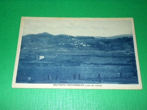 Cartolina Saluti da Belforte Monferrato - Panorama visto da Ovada …
