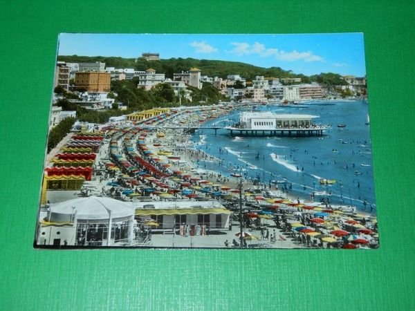Cartolina Anzio - Riviera di Levante 1955 ca