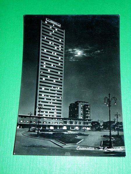 Cartolina Cesenatico - Il Grattacielo 1964