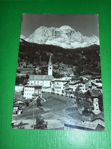 Cartolina Fusine di Zoldo col M. Civetta 1960