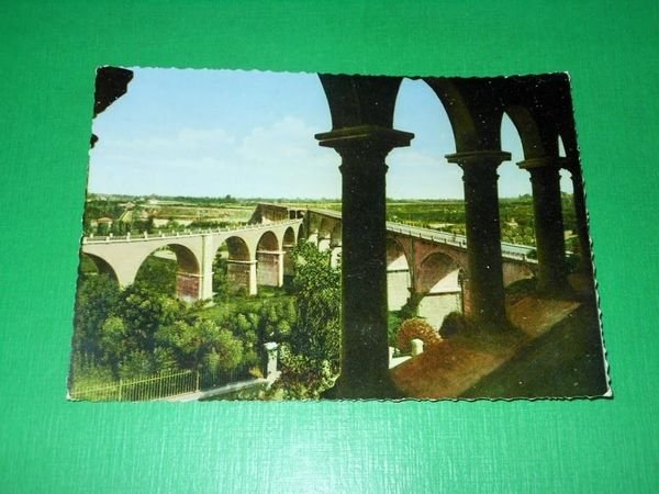 Cartolina Cuneo - Viadotto sulla Stura 1960 ca