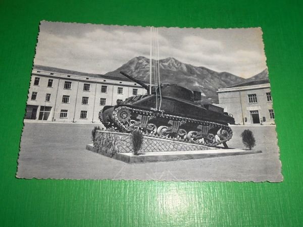 Cartolina Avellino - Centro Addestramento Reclute Truppe Corrazzate 1953