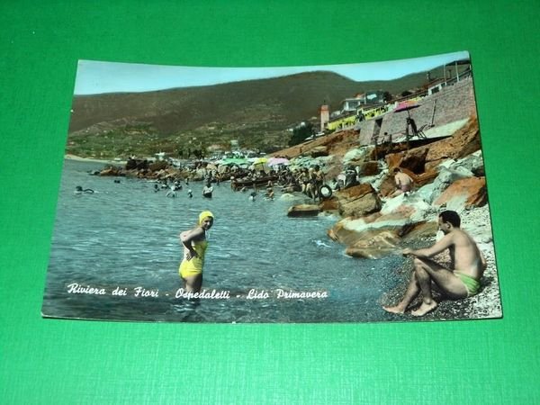 Cartolina Ospedaletti - Lido Primavera -- 1958 | Immagine principale