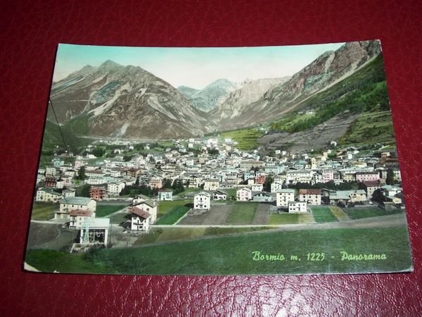 Cartolina Bormio - Panorama 1963 | Immagine Gallery 1