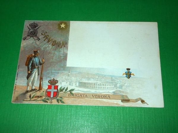 Cartolina Militaria - 85° Reggimento Fanteria Savoia - Brigata Verona …