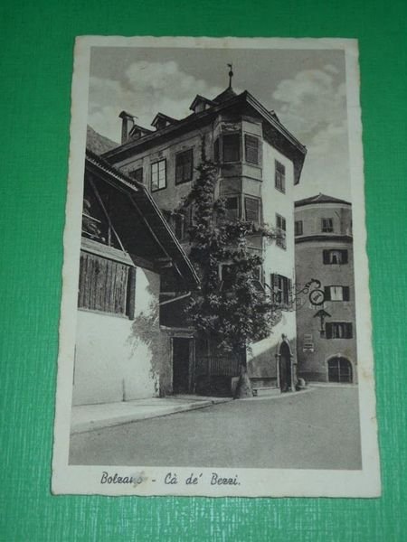 Cartolina Bolzano - Cà de' Bezzi 1936