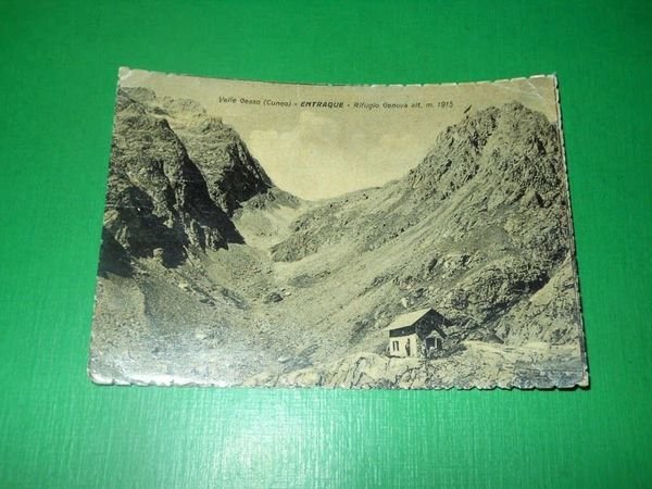 Cartolina Valle Gesso ( Cuneo ) - Entraque - Rifugio …
